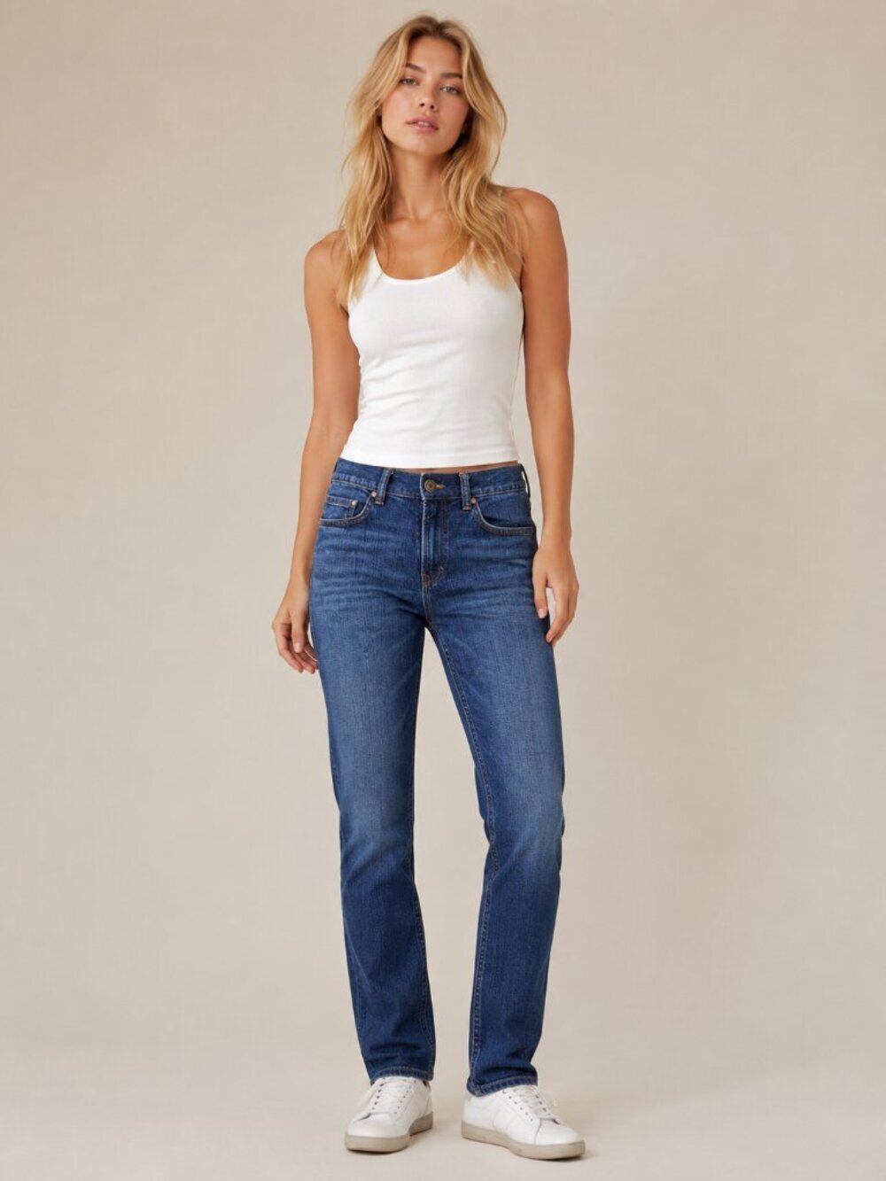 Banana Republic Boyfriend Jeans Mid Rise Dark Wash 27 #A2752